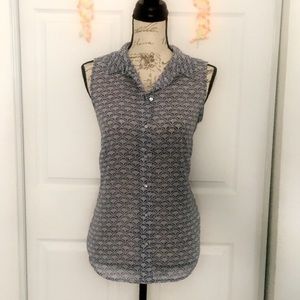 4/$20 H&M Button Up Sheer Blouse